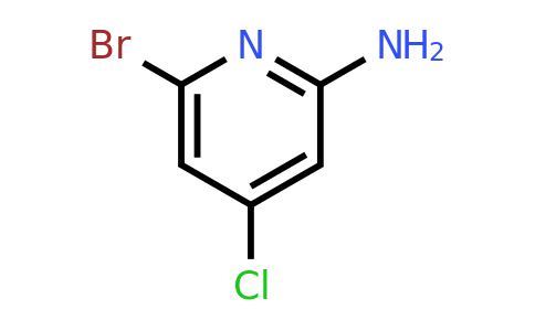 CAS 1206249-65-1 | 6-Bromo-4-chloro-pyridin-2-ylamine