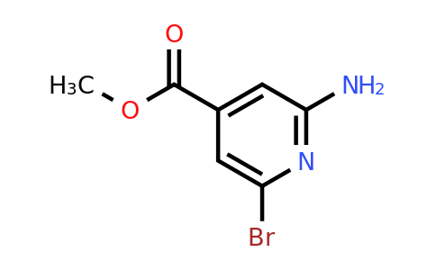 CAS 1206250-29-4 | 2-Amino-6-bromo-isonicotinic acid methyl ester