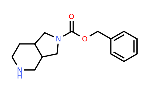 CAS 1206250-77-2 | benzyl 1,3,3a,4,5,6,7,7a-octahydropyrrolo[3,4-c]pyridine-2-carboxylate