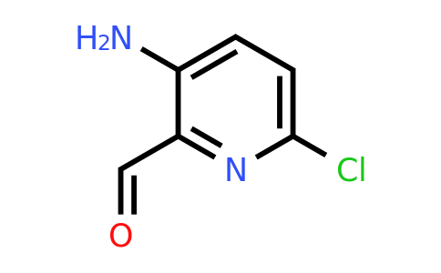 CAS 1206454-49-0 | 3-Amino-6-chloropicolinaldehyde