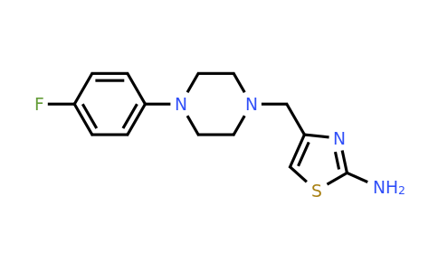 CAS 120652-89-3 | 4-{[4-(4-fluorophenyl)piperazin-1-yl]methyl}-1,3-thiazol-2-amine