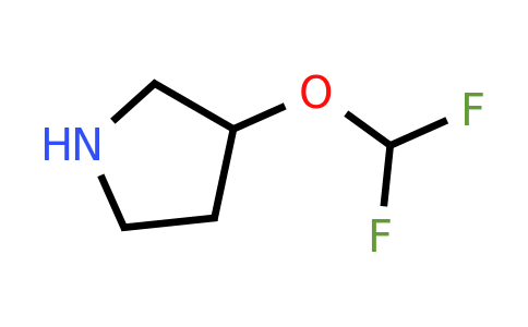 CAS 1206594-98-0 | 3-(difluoromethoxy)pyrrolidine