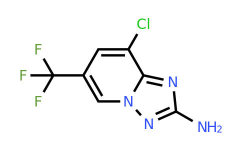 CAS 1206640-61-0 | 8-Chloro-6-(trifluoromethyl)-[1,2,4]-triazolo[1,5-a]pyridin-2-amine