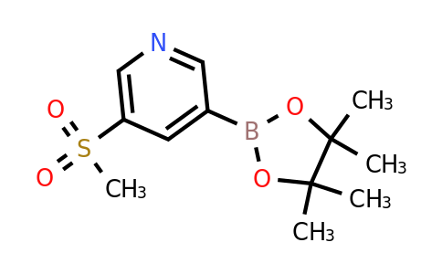 CAS 1206641-26-0 | 5-(Methylsulfonyl)pyridine-3-boronic acid pinacol ester