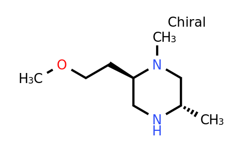CAS 1206679-48-2 | (2R,5S)-2-(2-Methoxy-ethyl)-1,5-dimethyl-piperazine