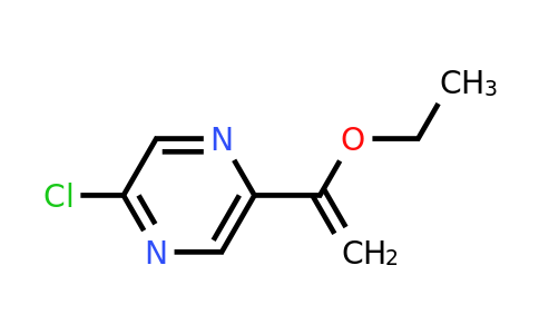 CAS 1206723-31-0 | 2-Chloro-5-(1-ethoxyethenyl)pyrazine