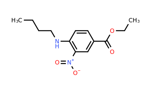 CAS 1206724-39-1 | Ethyl 4-(butylamino)-3-nitrobenzoate