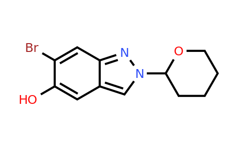 CAS 1206800-27-2 | 6-bromo-2-(oxan-2-yl)-2H-indazol-5-ol