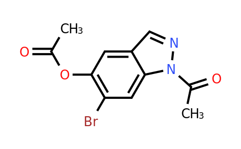 CAS 1206800-77-2 | 1-acetyl-6-bromo-1H-indazol-5-yl acetate