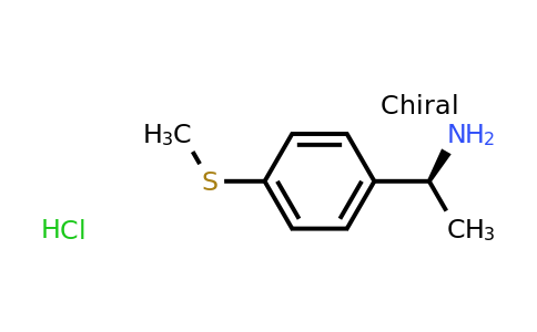 CAS 1206910-91-9 | (S)-1-(4-(Methylthio)phenyl)ethanamine hydrochloride