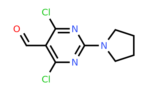 CAS 1206969-28-9 | 4,6-Dichloro-2-(pyrrolidin-1-yl)pyrimidine-5-carbaldehyde