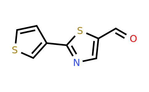 CAS 1206971-01-8 | 2-(thiophen-3-yl)-1,3-thiazole-5-carbaldehyde