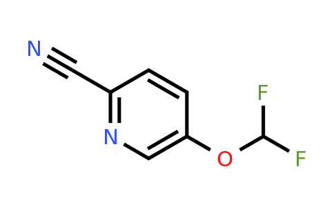 CAS 1206979-57-8 | 5-(difluoromethoxy)pyridine-2-carbonitrile
