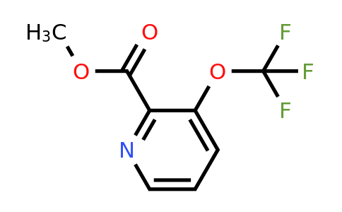 CAS 1206979-70-5 | methyl 3-(trifluoromethoxy)pyridine-2-carboxylate