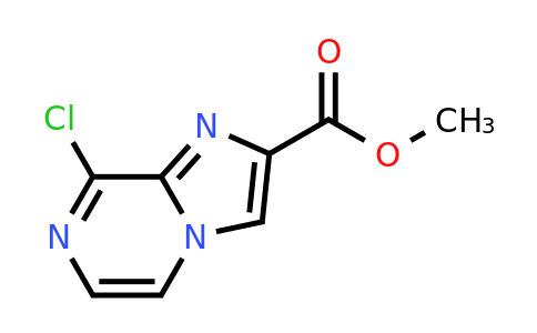 CAS 1206981-34-1 | methyl 8-chloroimidazo[1,2-a]pyrazine-2-carboxylate