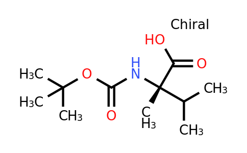 CAS 1207060-56-7 | (S)-2-(Tert-butoxycarbonylamino)-2,3-dimethylbutanoic acid