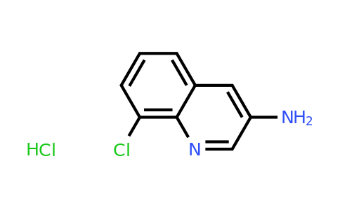 CAS 1207187-33-4 | 8-Chloroquinolin-3-amine hydrochloride