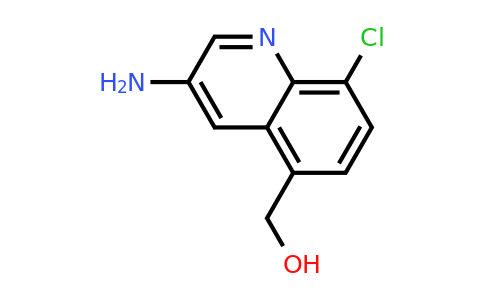 CAS 1207187-34-5 | (3-Amino-8-chloroquinolin-5-yl)methanol