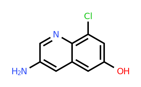 CAS 1207187-40-3 | 3-Amino-8-chloroquinolin-6-ol