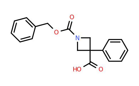 CAS 1207203-37-9 | 1-[(benzyloxy)carbonyl]-3-phenylazetidine-3-carboxylic acid