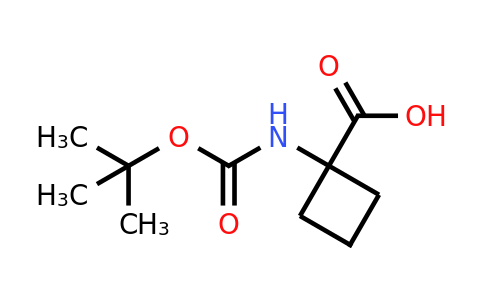 CAS 120728-10-1 | 1-{[(tert-butoxy)carbonyl]amino}cyclobutane-1-carboxylic acid