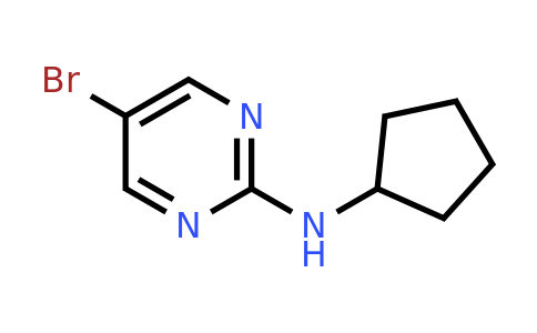 CAS 1207293-60-4 | 5-Bromo-N-cyclopentylpyrimidin-2-amine