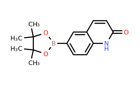 CAS 1207370-28-2 | 6-(4,4,5,5-Tetramethyl-1,3,2-dioxaborolan-2-yl)quinolin-2(1H)-one