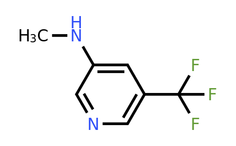 CAS 120740-01-4 | N-Methyl-5-(trifluoromethyl)pyridin-3-amine