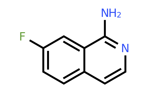 CAS 1207448-26-7 | 7-fluoroisoquinolin-1-amine