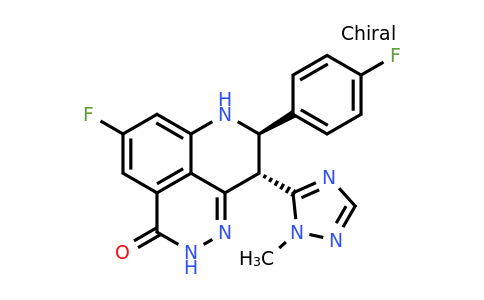 CAS 1207456-00-5 | (8R,9S)-5-Fluoro-8-(4-fluorophenyl)-9-(1-methyl-1H-1,2,4-triazol-5-yl)-8,9-dihydro-2H-pyrido[4,3,2-de]phthalazin-3(7H)-one