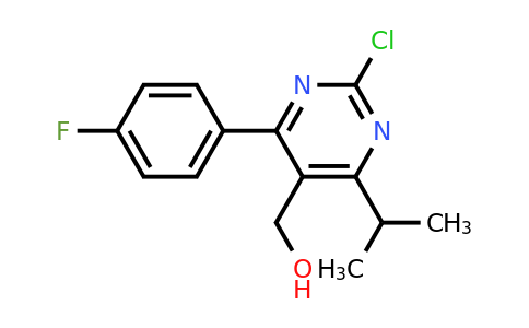 CAS 1207460-23-8 | (2-Chloro-4-(4-fluorophenyl)-6-isopropylpyrimidin-5-yl)methanol