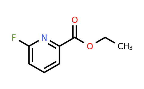 CAS 1207609-63-9 | Ethyl 6-fluoropyridine-2-carboxylate