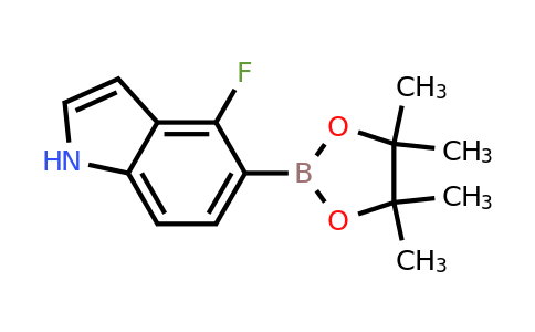 CAS 1207623-95-7 | 4-fluoro-5-(4,4,5,5-tetramethyl-1,3,2-dioxaborolan-2-yl)-1H-indole