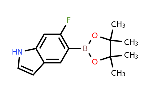 CAS 1207623-96-8 | 6-fluoro-5-(4,4,5,5-tetramethyl-1,3,2-dioxaborolan-2-yl)-1H-indole