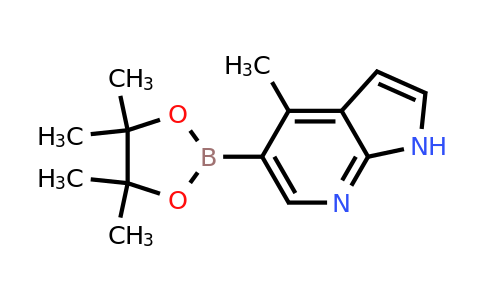 CAS 1207626-84-3 | 4-methyl-5-(tetramethyl-1,3,2-dioxaborolan-2-yl)-1H-pyrrolo[2,3-b]pyridine