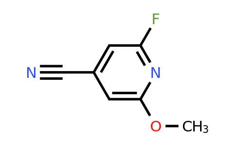 CAS 1207665-43-7 | 2-Fluoro-6-methoxyisonicotinonitrile