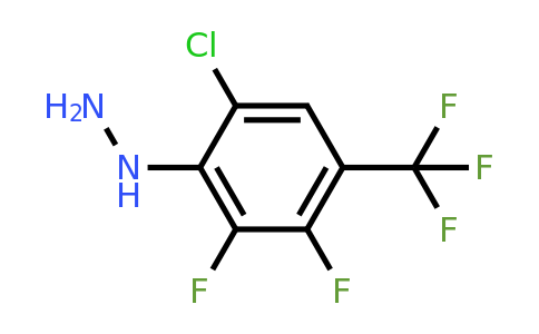 CAS 120769-98-4 | (6-Chloro-2,3-difluoro-4-(trifluoromethyl)phenyl)hydrazine