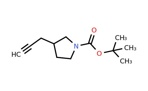 CAS 1207840-16-1 | Tert-butyl 3-(prop-2-ynyl)pyrrolidine-1-carboxylate
