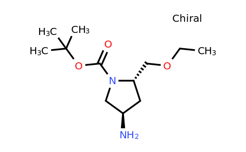 CAS 1207853-59-5 | (2S,4R)-4-Amino-2-ethoxymethyl-pyrrolidine-1-carboxylic acid tert-butyl ester