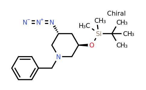 [(3R,5R)-5-azido-1-benzyl-3-piperidyl]oxy-tert-butyl-dimethyl-silane