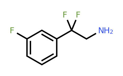 CAS 1208070-88-5 | 2,2-Difluoro-2-(3-fluorophenyl)ethan-1-amine