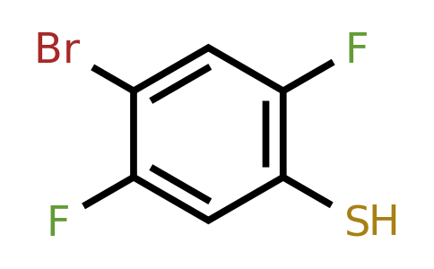 CAS 1208075-22-2 | 4-bromo-2,5-difluorobenzene-1-thiol
