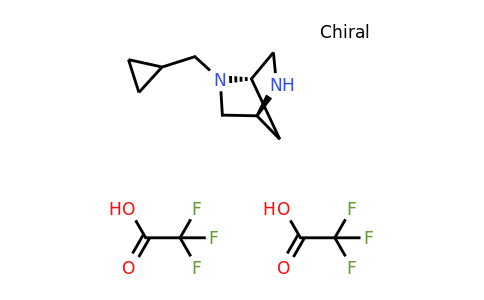 CAS 1208075-35-7 | (1S,4S)-2-Cyclopropylmethyl-2,5-diaza-bicyclo[2.2.1]heptane di-trifluoroacetic acid