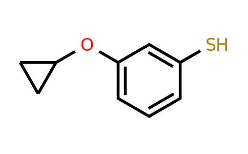 CAS 1208075-62-0 | 3-Cyclopropoxybenzene-1-thiol