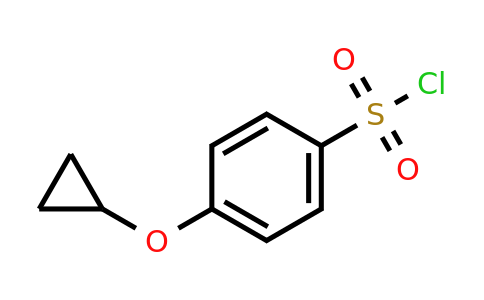 CAS 1208075-87-9 | 4-cyclopropoxybenzene-1-sulfonyl chloride