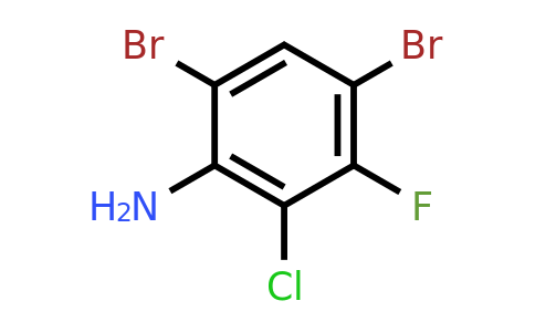 CAS 1208076-18-9 | 4,6-Dibromo-2-chloro-3-fluoroaniline