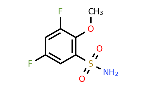 CAS 1208076-83-8 | 3,5-Difluoro-2-methoxybenzenesulfonamide