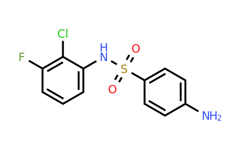 CAS 1208077-07-9 | 4-Amino-N-(2-chloro-3-fluorophenyl)benzenesulfonamide