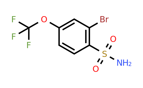 CAS 1208077-56-8 | 2-Bromo-4-(trifluoromethoxy)benzenesulfonamide