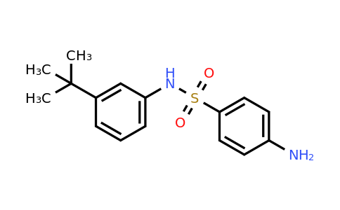 CAS 1208078-03-8 | 4-Amino-N-(3-(tert-butyl)phenyl)benzenesulfonamide